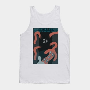 Mariana Trench Travel Poster Tank Top